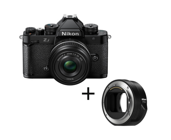 NIKON Z f + NIKKOR Z 40mm f/2 + FTZ II