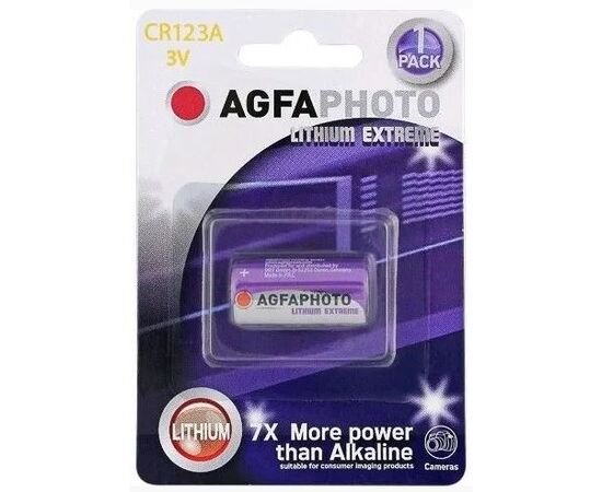 AGFAPHOTO Pilha Lítio CR123A 3V