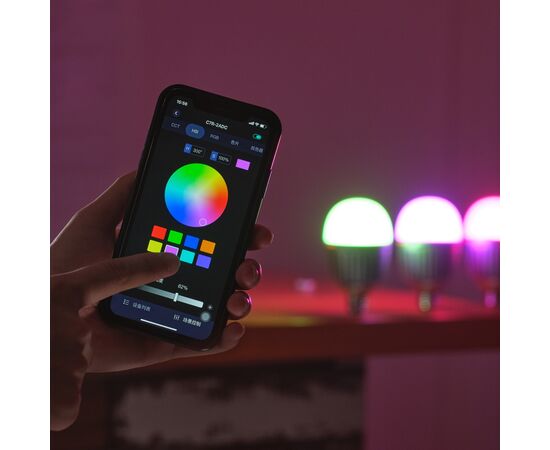 GODOX Lâmpada Creative Bulb C10RB KNOWLED E27 - RGBWW