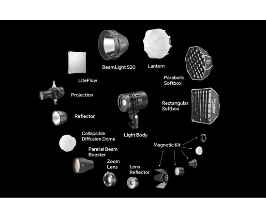 GODOX Iluminador Led KNOWLED MS60R - RGB