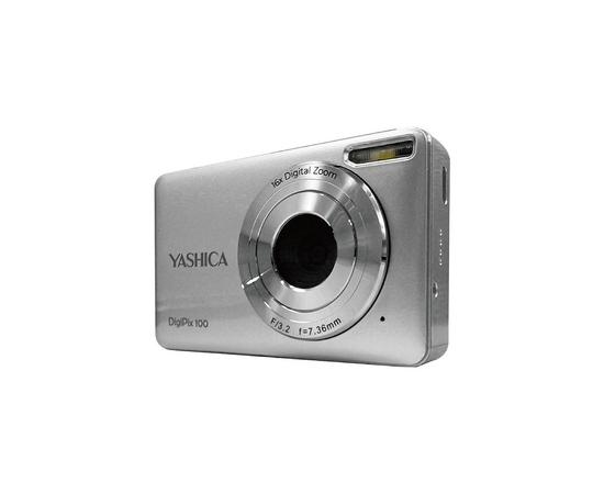 YASHICA Câmera Digital DigiPix 100 - Prata