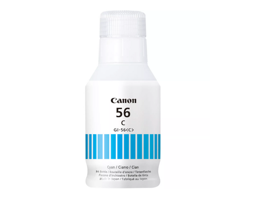 CANON Frasco de Tinta GI-56C (Azul)