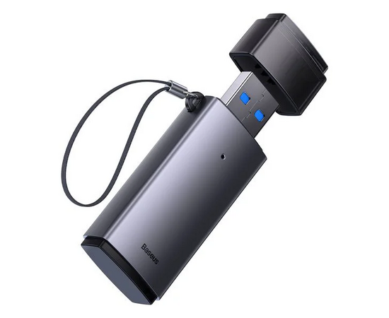 BASEUS Leitor de Cartões SD/Micro SD USB 3.0