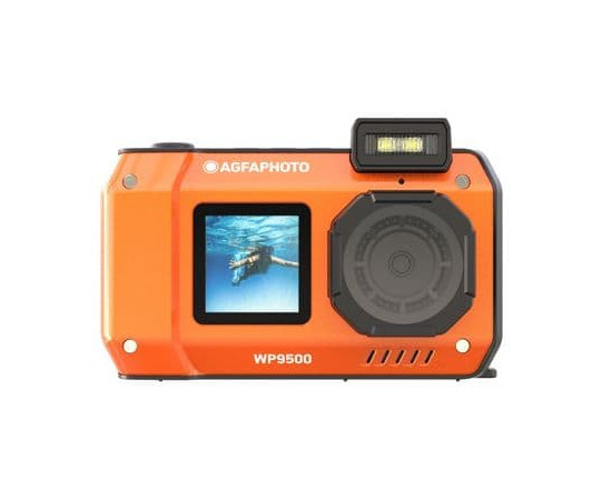 AGFAPHOTO Câmera Digital Realishot WP9500 24MP - Laranja