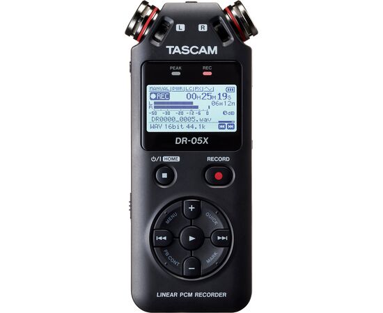 TASCAM DR-05X Gravador portátil de 2 Canais com Interface USB
