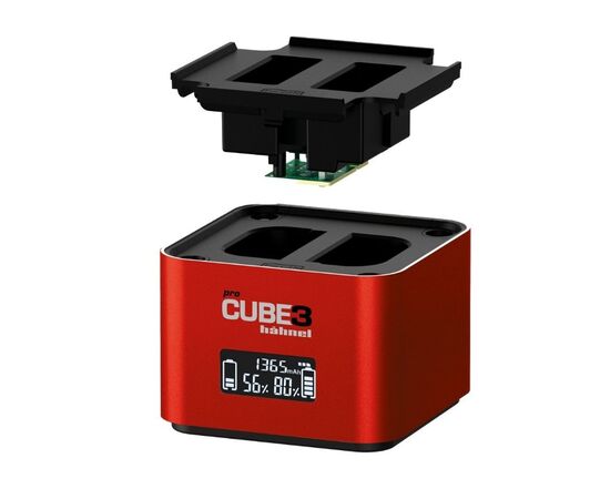HAHNEL ProCube 3 Carregador Duplo para Baterias Canon e Pilhas AA