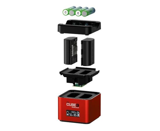 HAHNEL ProCube 3 Carregador Duplo para Baterias Canon e Pilhas AA
HAHNEL ProCube 3 Carregador Duplo para Baterias Canon e Pilhas AA