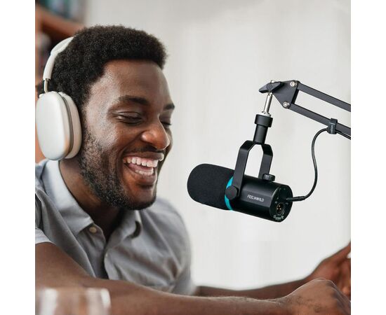 FEELWOLRD Microfone PodCast PM1-AS
