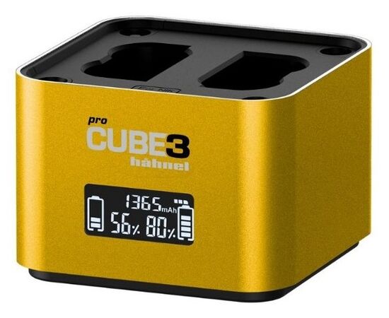 HAHNEL ProCube 3 Carregador Duplo para Baterias Nikon e Pilhas AA
