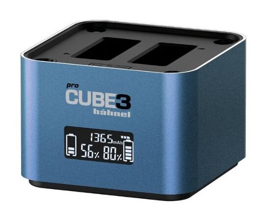 HAHNEL ProCube 3 Carregador Duplo para Baterias Panasonic e Pilhas AA
