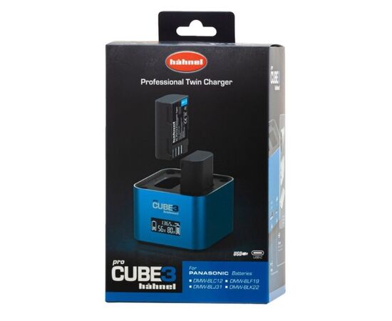 HAHNEL ProCube 3 Carregador Duplo para Baterias Panasonic e Pilhas AA