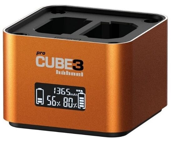 HAHNEL ProCube 3 Carregador Duplo para Baterias Sony e Pilhas AA