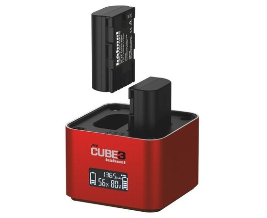 HAHNEL ProCube 3 Carregador Duplo para Baterias Canon e Pilhas AA
