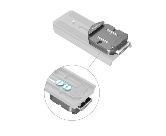 SMALLRIG 4486 Placa de Montagem Peak-release HawkLock H38 Arca-Swiss