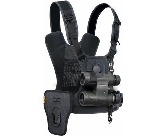 COTTON CARRIER Arnês de Torso com Suporte para 1 Cameras e 1 Binóculos CCS G3 - Cinza