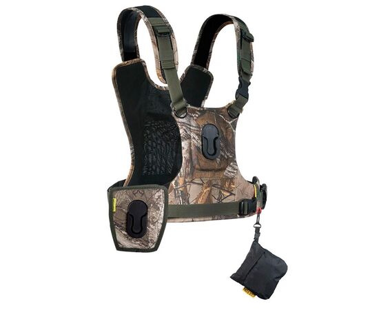 COTTON CARRIER Arnês de Torso com Suporte para 2 Cameras CCS G3 - Camuflado