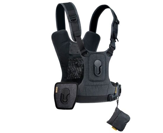 COTTON CARRIER Arnês de Torso com Suporte para 2 Cameras CCS G3 - Cinza