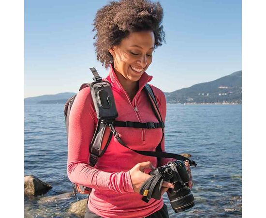 COTTON CARRIER CCS G3 Strapshot para Mochila - Cinza