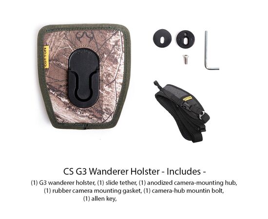 COTTON CARRIER Coldre Lateral Wanderer - Camuflado