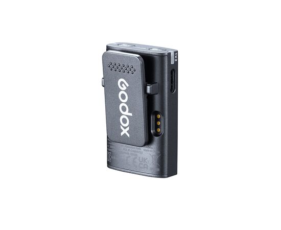 GODOX Microfone de Lapela Wireless Cube-C - Kit USB-C + Lightning + TRS