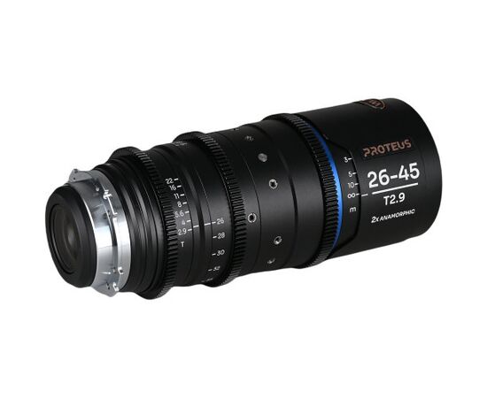 LAOWA Proteus Zoom 2x Anamórfica 26-45mm T2.9 (Flare Azul)