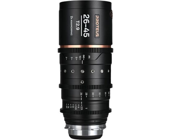LAOWA Proteus Zoom 2x Anamórfica 26-45mm T2.9 (Amber Flare)