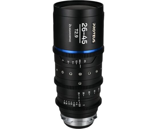 LAOWA Proteus Zoom 2x Anamórfica 26-45mm T2.9 (Flare Azul)