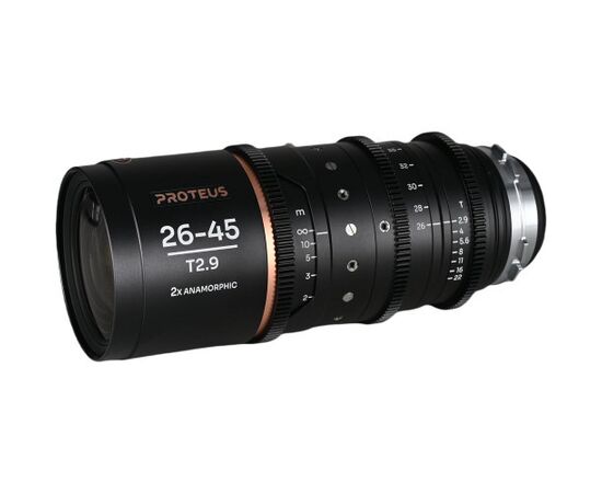 LAOWA Proteus Zoom 2x Anamórfica 26-45mm T2.9 (Amber Flare)