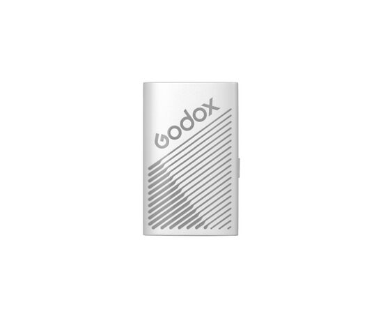 GODOX Microfone de Lapela Wireless Cube-C - Kit Duplo (Branco)