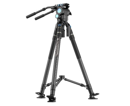 SIRUI Tripé Pro Video Rapid SVS75 + Cabeça Fluída SVH15