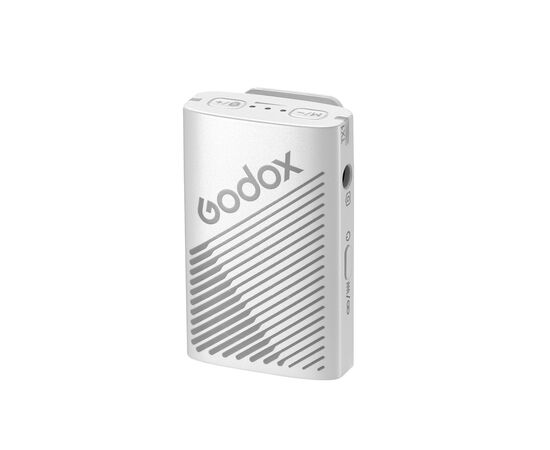 GODOX Microfone de Lapela Wireless Cube-C - Kit Duplo (Branco)