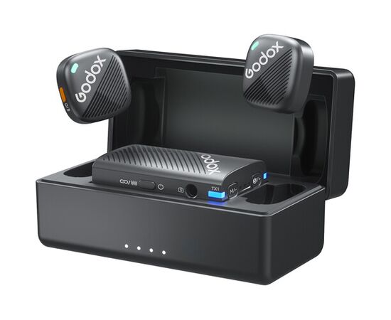 GODOX Microfone de Lapela Wireless Cube-C - Kit Duplo