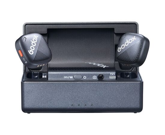 GODOX Microfone de Lapela Wireless Cube-C - Kit Duplo