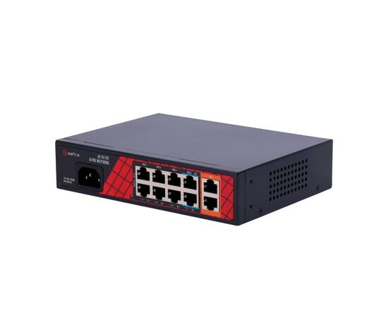 SAFIRE Switch POE 8 portas