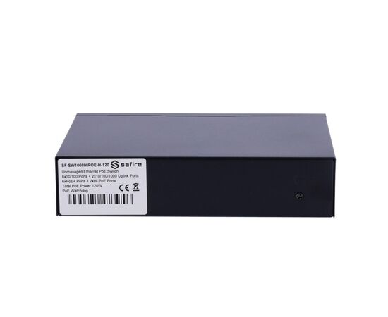 SAFIRE Switch POE 8 portas