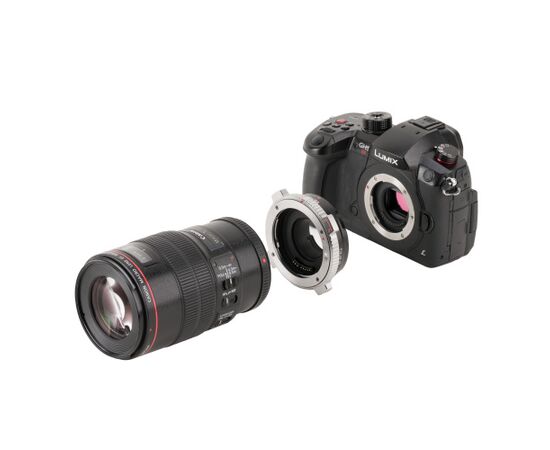VILTROX Adaptador EF-M1 Pro Lente Canon EF a Corpo Micro 4/3