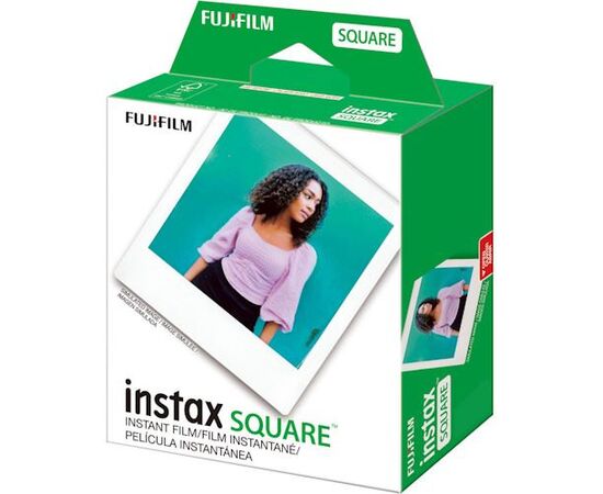 FUJIFILM INSTAX Películas Instax Square (Pack 10)
