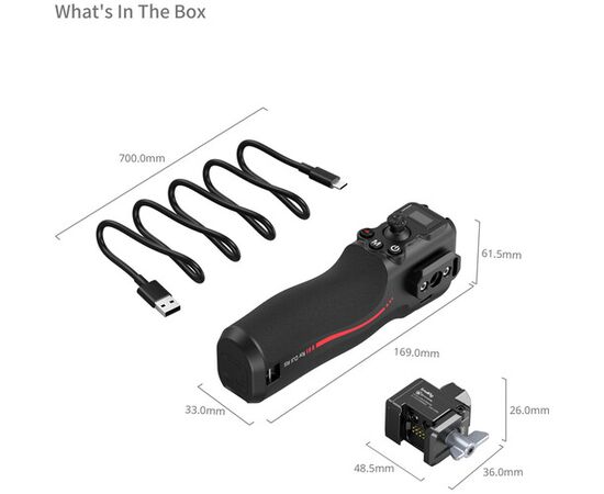 SMALLRIG 4329 Punho com Follow Focus para DJI RS Series