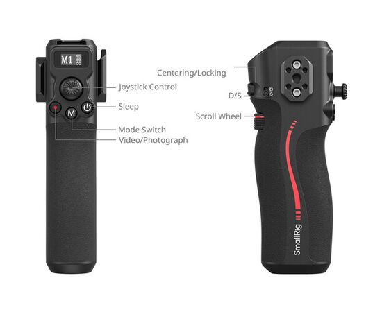 SMALLRIG 4329 Punho com Follow Focus para DJI RS Series