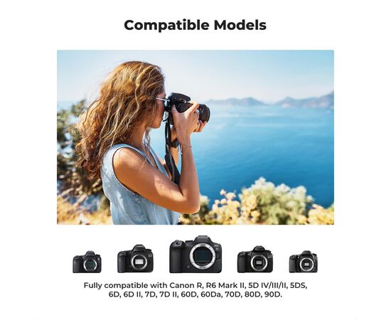 K&F CONCEPT Kit 3 Baterias LP-E6 2250mAh com Carregador triplo