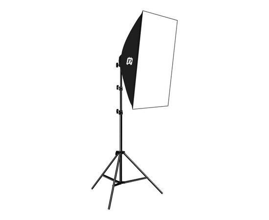 PULUZ Conjunto de Iluminação Contínua com Softbox 50x70cm