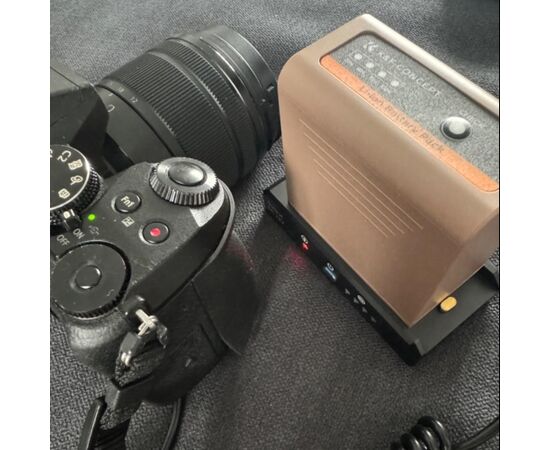 K&F CONCEPT Bateria  NP-F970 com USB-C PD 20W 10500mAh