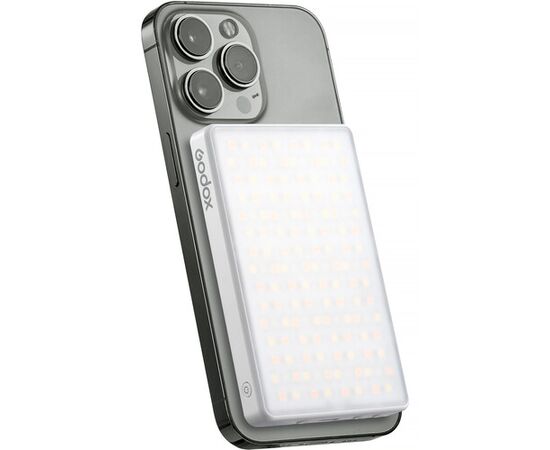 GODOX Iluminador LED RGB com Powerbank de Carregamento Magnético MA5R