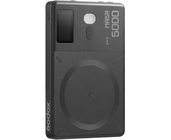 GODOX Iluminador LED RGB com Powerbank de Carregamento Magnético MA5R - Preto