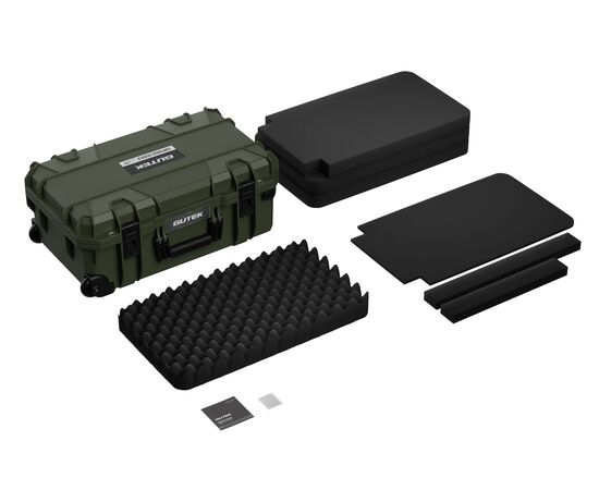 GUTEK Mala Rígida Tortoise T-300 - Verde