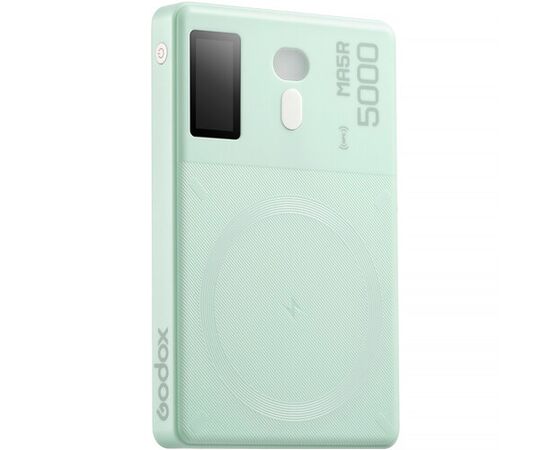 GODOX Iluminador LED RGB com Powerbank de Carregamento Magnético MA5R - Verde