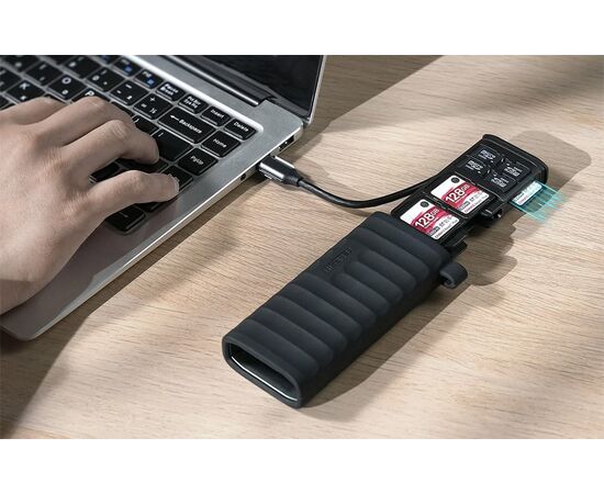 TELESIN Estojo/Leitor de Cartões SD e TF S6-MCR-01