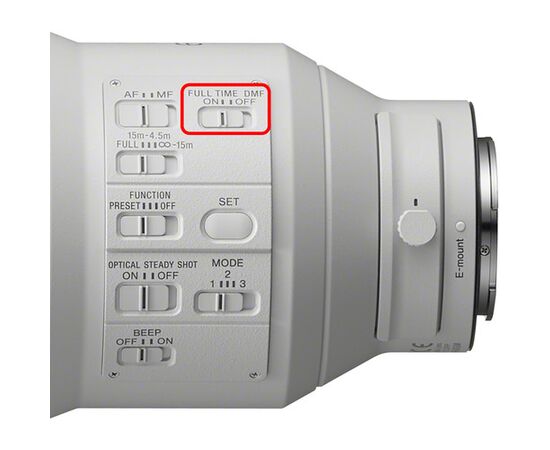 SONY FE 600mm f/4 GM OSS