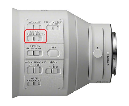 SONY FE 600mm f/4 GM OSS