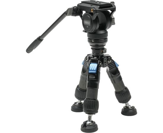 SIRUI Tripé de Carbono SVS60 One Step com Cabeça de Vídeo S3